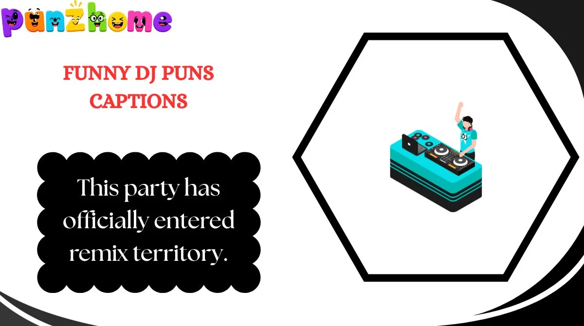 Funny DJ Puns Captions