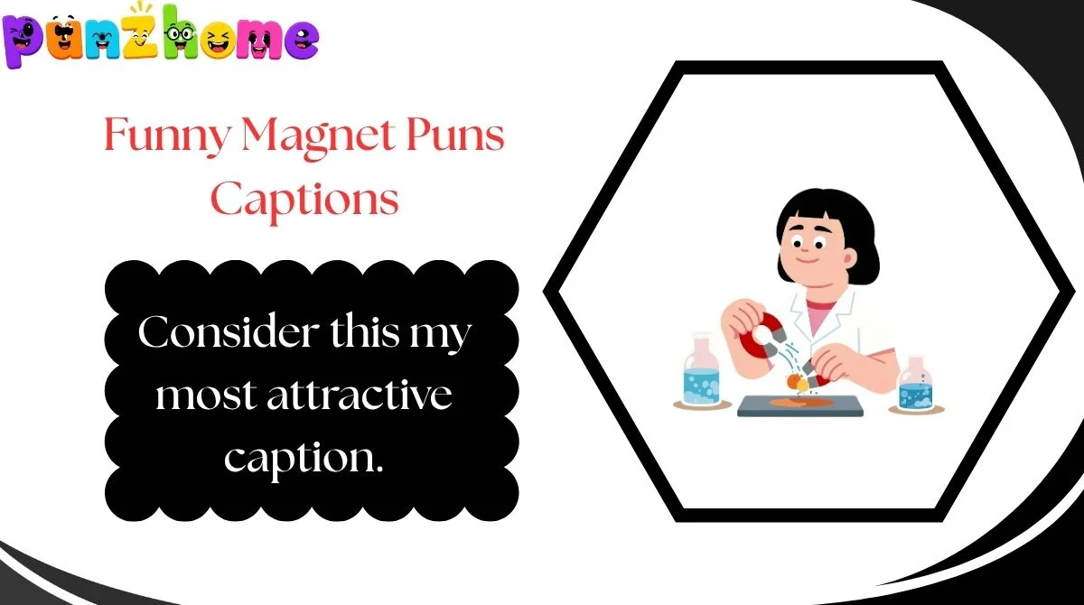 Funny Magnet Puns Captions