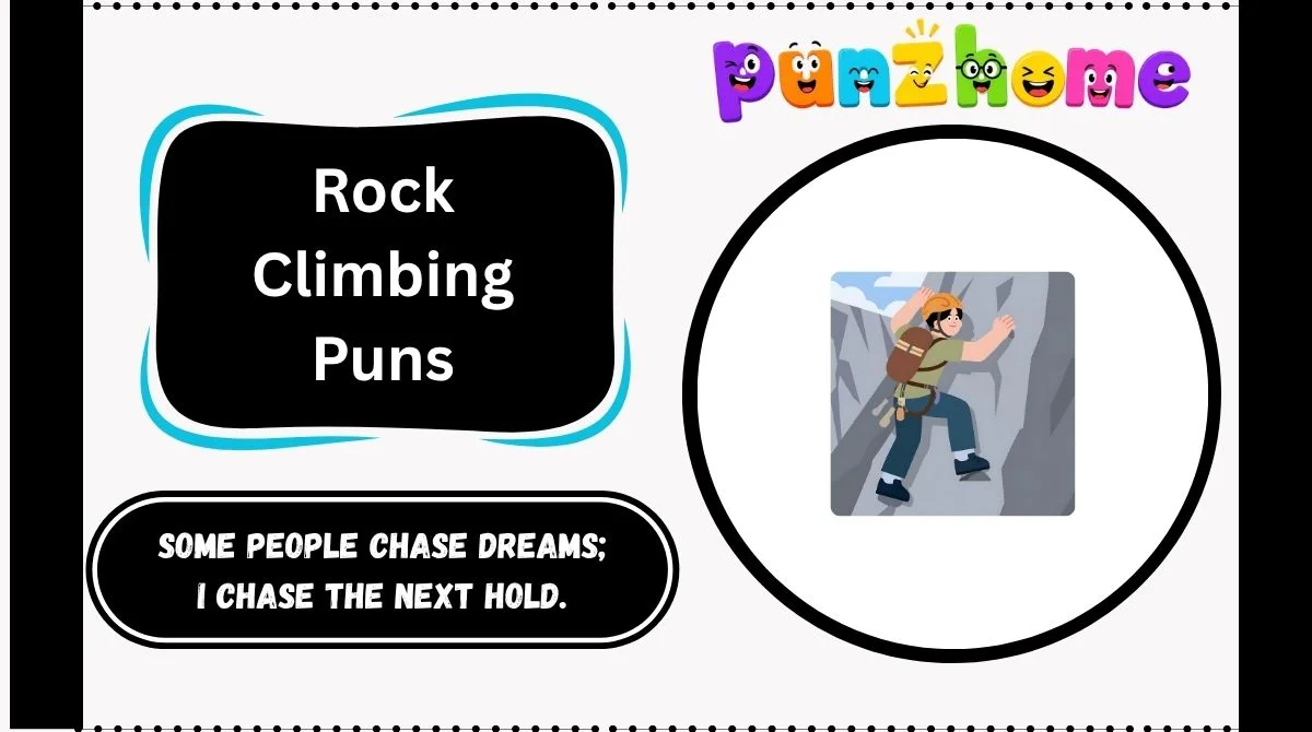 Rock Climbing Puns