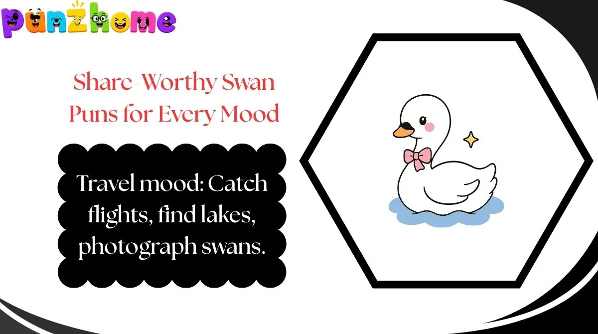 Share-Worthy Swan Puns for Every Mood