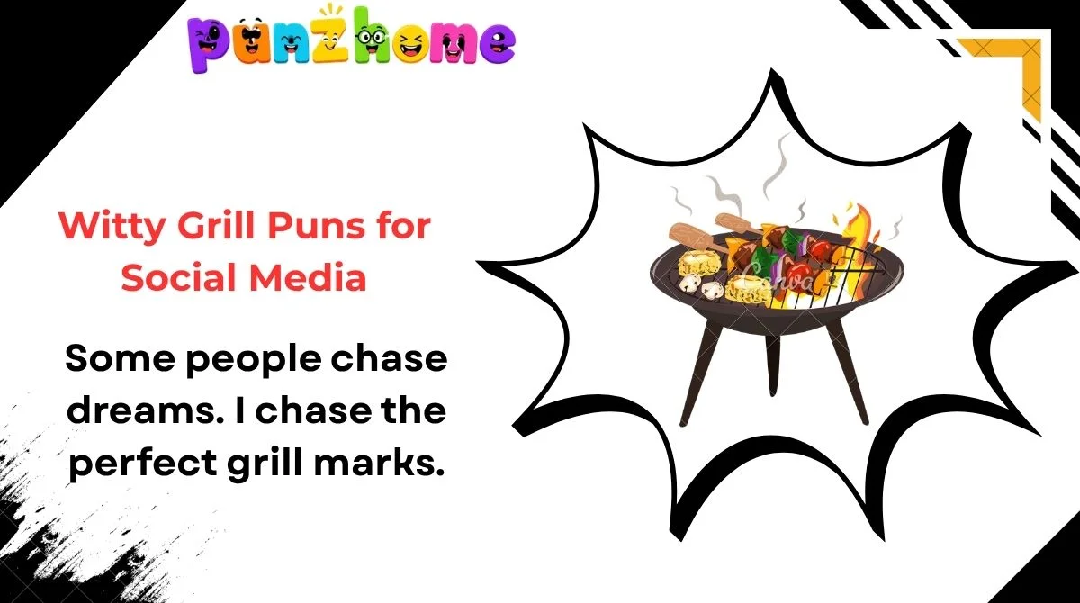 Witty Grill Puns for Social Media