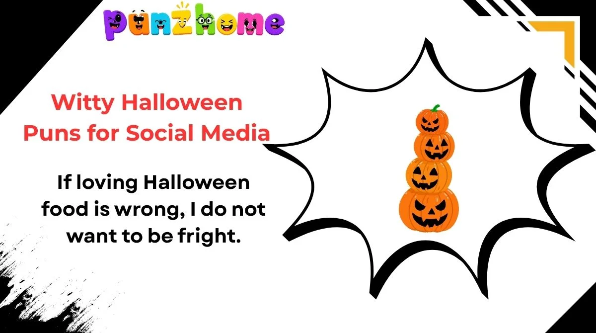 Witty Halloween Puns for Social Media