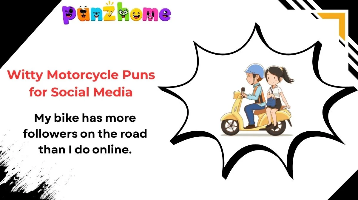 witty-motorcycle-puns-for-social-media Witty Motorcycle Puns for Social Media