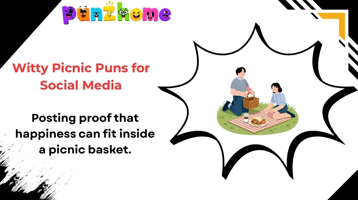 Witty Picnic Puns for Social Media