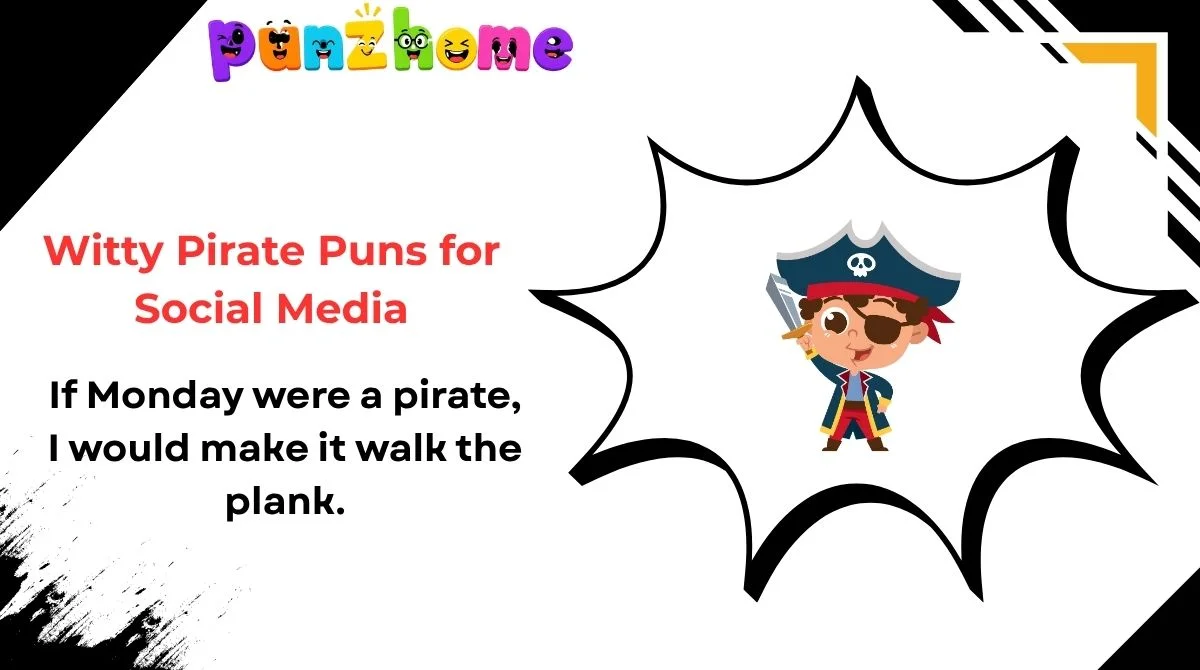 Witty Pirate Puns for Social Media
