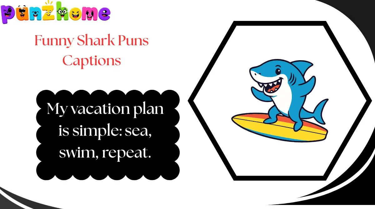 Funny Shark Puns Captions