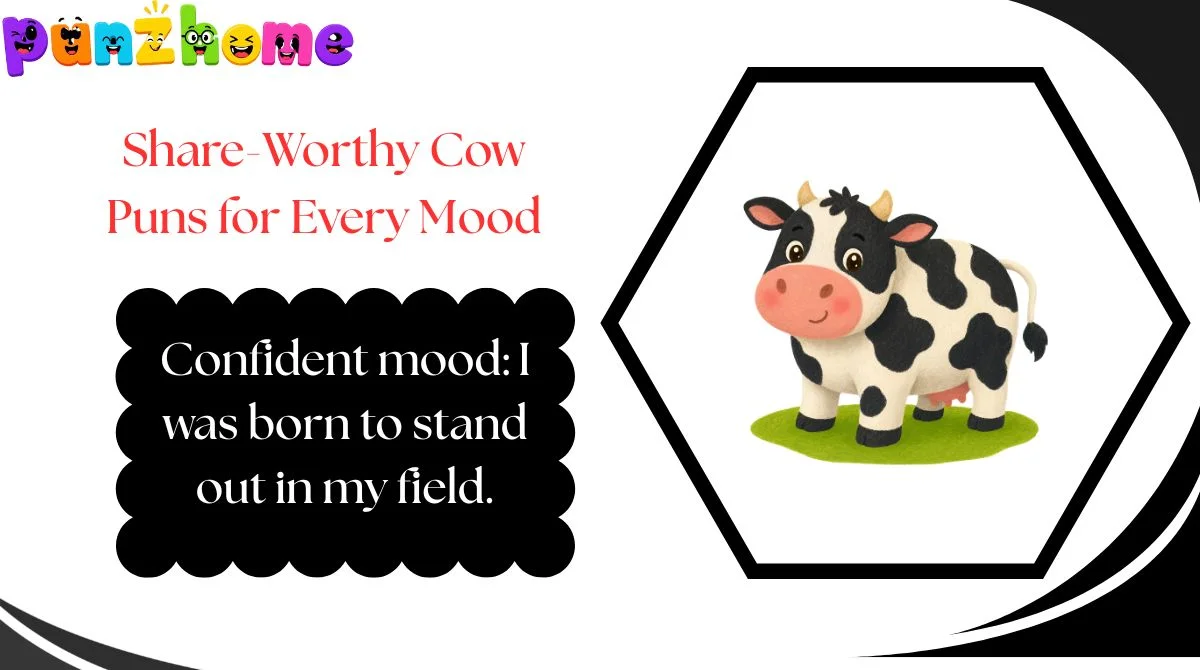Share-Worthy Cow Puns for Every Mood