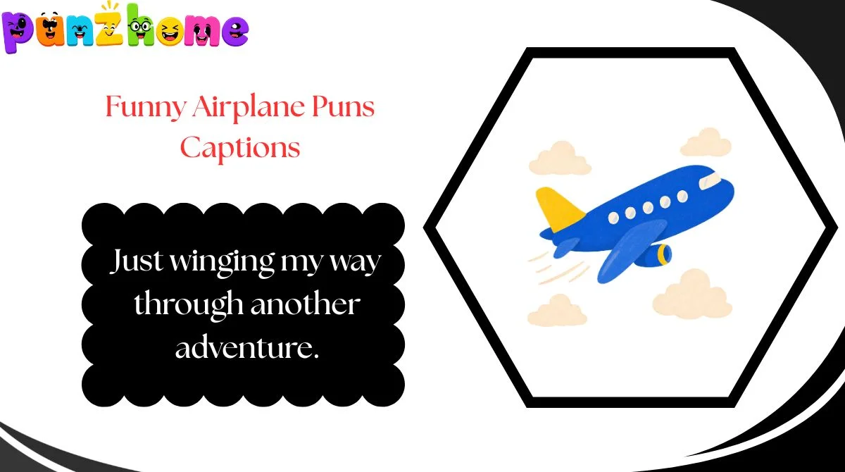 Funny Airplane Puns Captions