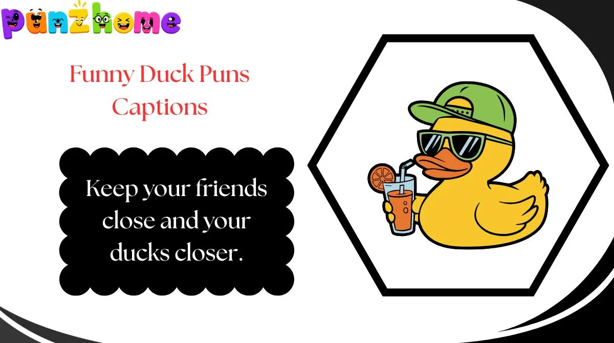 Funny Duck Puns Captions