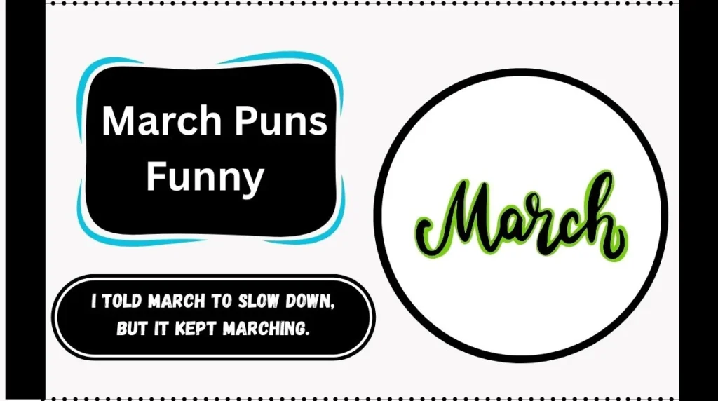 March Puns Funny