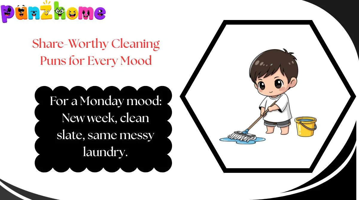 Share-Worthy Cleaning Puns for Every Mood