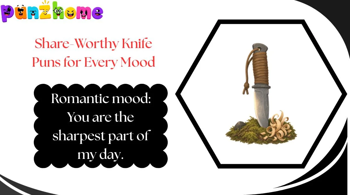 Share-Worthy Knife Puns for Every Mood
