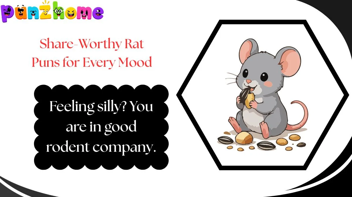 Share-Worthy Rat Puns for Every Mood