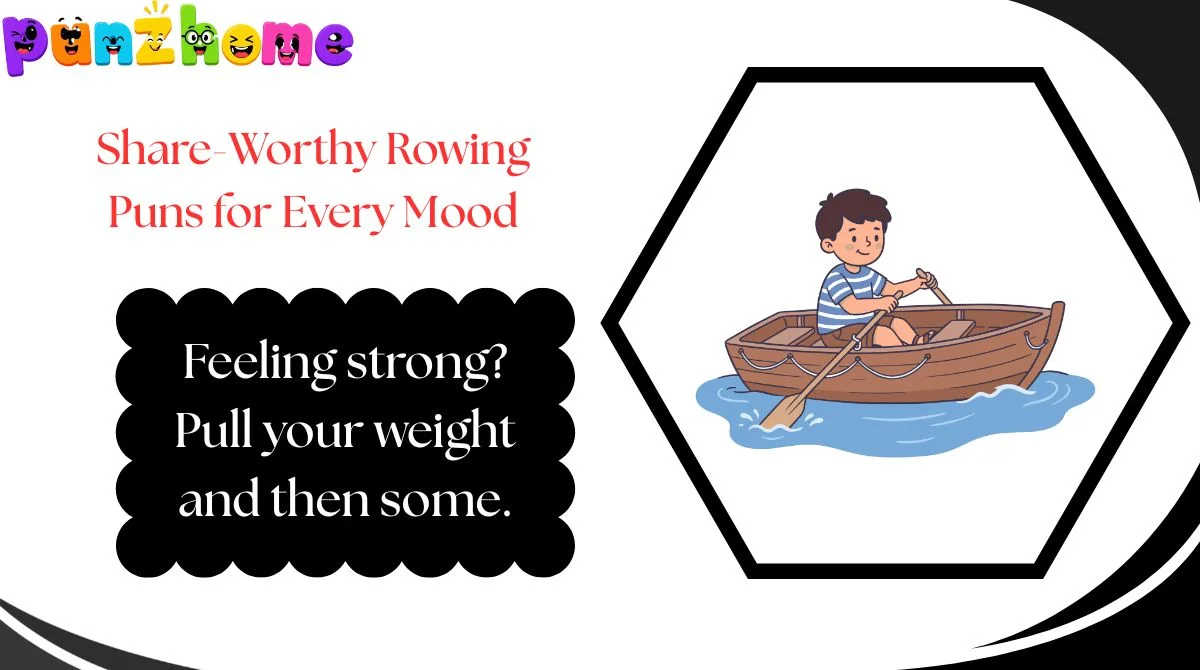 Share-Worthy Rowing Puns for Every Mood