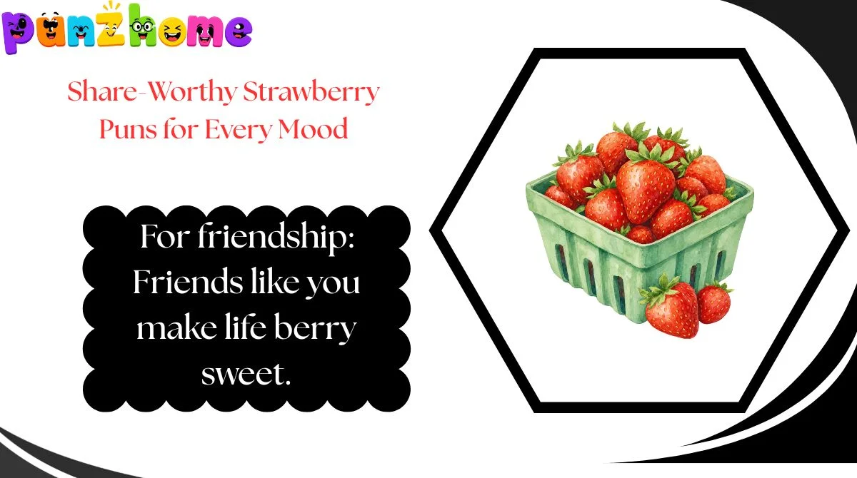 Share-Worthy Strawberry Puns for Every Mood