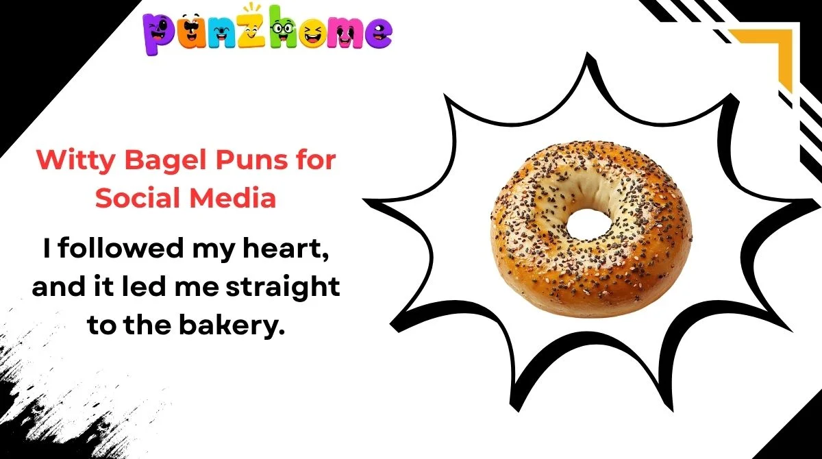Witty Bagel Puns for Social Media