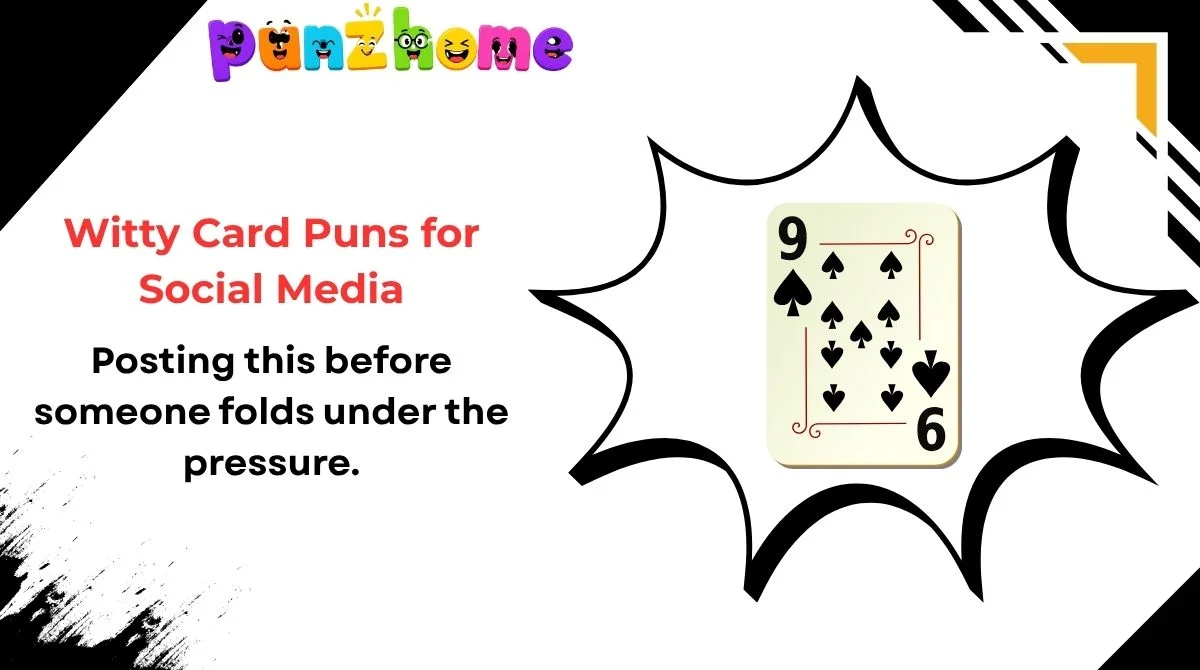 Witty Card Puns for Social Media