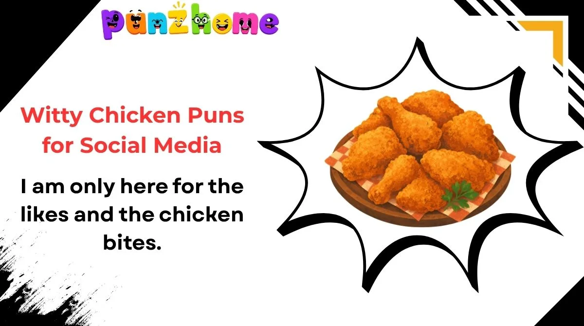 Witty Chicken Puns for Social Media