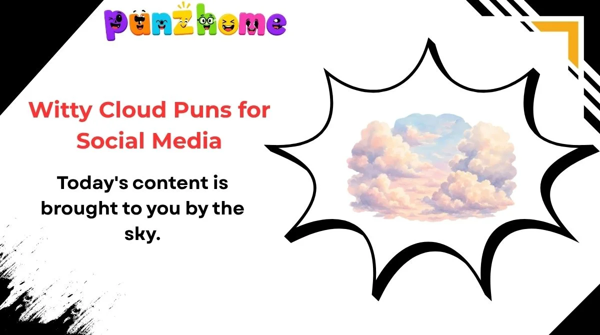 Witty Cloud Puns for Social Media