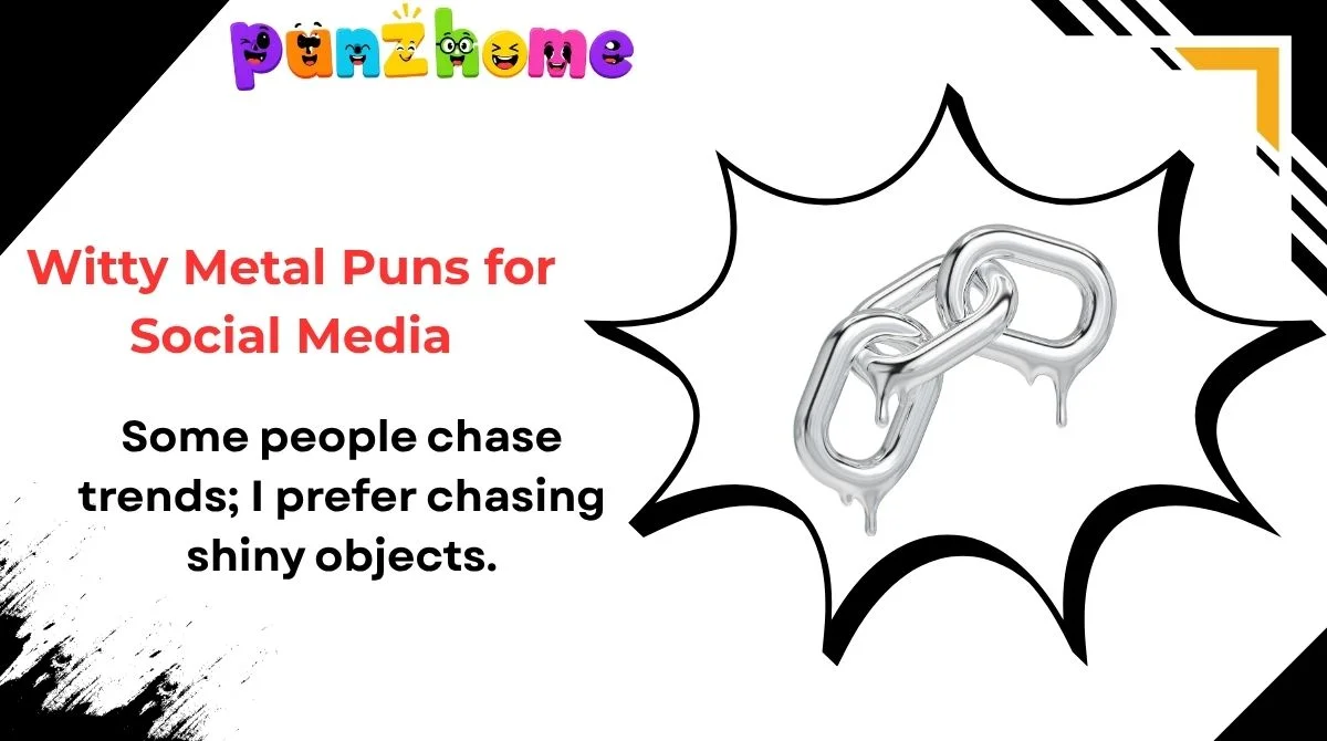 Witty Metal Puns for Social Media