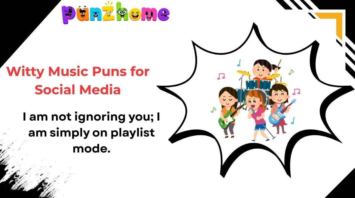 Witty Music Puns for Social Media