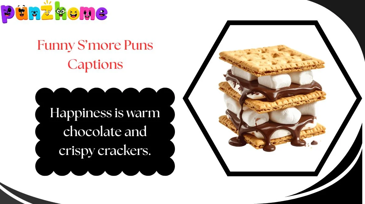 Funny S’more Puns Captions