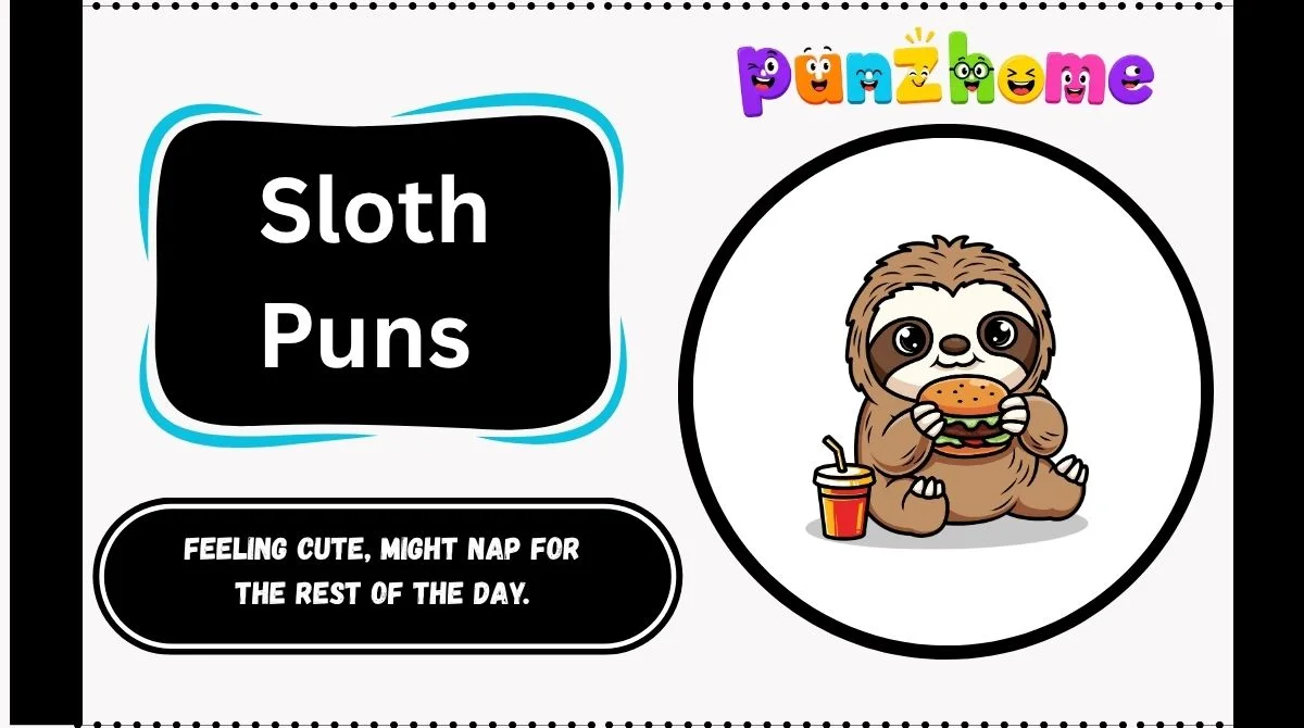 Sloth Puns