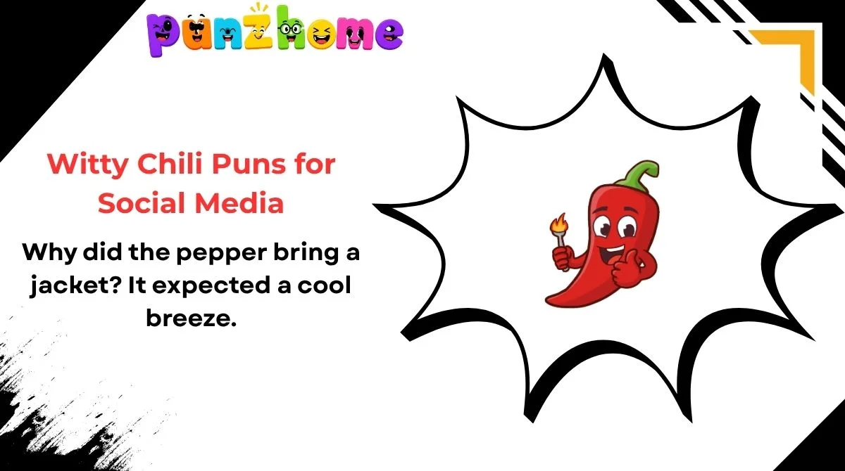 Witty Chili Puns for Social Media